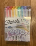 Sharpie S-note Duo Dual-ended Creative Assorted Colors, Fine & Chisel Tips 16-CT. Fixed Price $13.75.