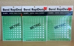 Three Berol Rapidesign Template Small Metric Ellipses R-2073. Fixed Price $15.00.