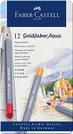 Faber-castell Creative Studio Goldfaber Aqua Watercolor Pencils Tin Of 12. Fixed Price $21.09.