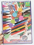 Vintage Battat Multicolor Sketch & Paint Set Carrying Case 67PCS Sealed. Fixed Price $14.99.
