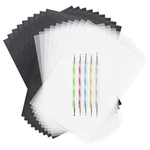 Astaron 150 Sheets Black Carbon Copy Paper And Tracing With Pcs. Fixed Price $13.83.