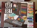 Brand New!! Artskills 200 Piece Essential Set, Wood Case. Fixed Price $39.97.