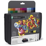 Winsor & Newton Promarker Brush Set 24 Count Student Designer. Fixed Price $106.95.