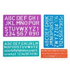 Bazic Products Letter Stencil Set Alphabet, Number And Signs Kit, Reusable.... Fixed Price $10.99.