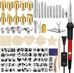 Wood Burning Kit For Beginners, 73PCS Professional Pen And Accessor. Fixed Price $31.80.