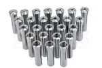 Shars 1/8 - 7/8" R8 Set 25 Fr Bridgeport .0006 New #. Fixed Price $115.00.
