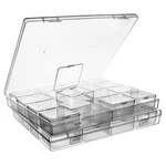 Ziiyan Bead Storage Containers - 32 Clear Plastic Organizer Boxes With H.... Fixed Price $25.04.