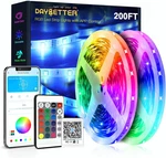 Daybetter Led Strip 200 (2 Rolls Of 100 Ft) Ultra Long Smart. Fixed Price $20.99.