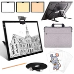 Elice Rechargeable A3 Light Pad With Carry Bag, Top Clip, Foldable Stand, C.... Fixed Price $64.59.