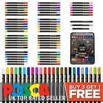 Uni-ball Posca Wax Colouring Pastels KPA-100 Singles, Sets / Packs, Full. Fixed Price $79.03.