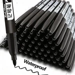 6PCS Permanent Pen Set Waterproof Ink Sketch Drawing Markers - New. Fixed Price $10.35.
