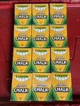 Crayola Anti-dust White Chalk Packs Of 12!. Fixed Price $29.95.