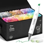 Ohuhu 320 Colors- Chisel & Fine Double Tipped Alcohol Art Markers Refillable Ink. Fixed Price $179.99.