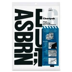 Chartpak CHA01175 Vinyl Uppercase Letters 4" Black. Fixed Price $16.39.