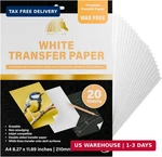 Myartscape Graphite Transfer Paper, 20 White Sheets - Wax Free Erasable Smud. Fixed Price $23.54.