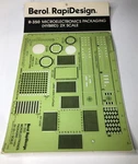 Berol Rapidesign Template Microelectronics 2X R-350. Fixed Price $14.99.