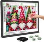 Rechargeable A3 Light Board For Diamond Painting, 5600 Lux Tracing Box Wit. Fixed Price $54.03.