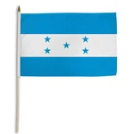 12X18 12"X18" Honduras (light Blue) Stick Flag Wood Staff 24INCH 100D. Fixed Price $9.88.