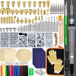 137PCS Kit, Diy Creative Tool Set Soldering Pen With.... Fixed Price $46.07.