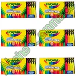 *6-BOXES* Crayola Washable Sidewalk Chalks Different Colors Nontoxic 51-2064. Fixed Price $114.99.