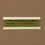 Berol Rapidesign 1/4 Slanted Lettering Guide R-938 Drawing Template. Fixed Price $8.00.