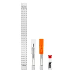 Alumicolor Aluminum Compass 12 Inch Ruler Kit Tools For Geometry, Engineering.... Fixed Price $33.01.
