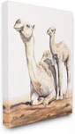 Stupell Industries Cute Baby Camel Family Animal Watercolor Painting Canvas Wall. Fixed Price $104.69.