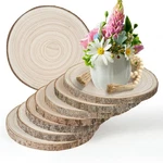 8-PACK Slices 7-8 Inch Centerpieces For Tables Wooden Rounds With P.... Fixed Price $37.93.