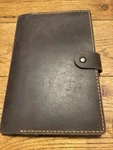 Robrasim Brown Leather Journal Cover Notebook 9 3/4 X6 Handmade. Fixed Price $35.95.