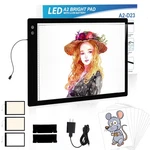 Yingwond Rechargeable A2 Light Pad, Wireless Battery Powered Artist Black. Fixed Price $160.42.