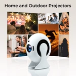 Xiaohui CD200 Home Theater Projector 1080P Hdmi 4K Mini Wifi Bluetooth. Fixed Price $55.99.