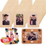 Yalikop 72PC Graduation Wood Picture Frames 4X6IN Unfinished Bulk. Fixed Price $97.99.