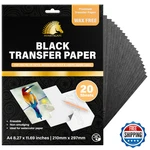 Myartscape Graphite Transfer Paper 20 Black Sheets - Wax Erasable. Fixed Price $23.05.