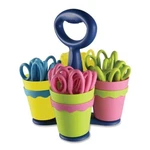 Westcott ACM14756 Kids Scissors Caddy 5" Blunted Assorted Colors. Fixed Price $78.07.
