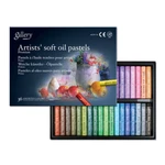 Mungyo Gallery Artists' Soft Oil Pastels Cardboard Box Set 36 Assorted Colors. Fixed Price $34.19.