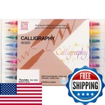 Zig Memory System Calligraphy Markers Multicolor 8-PACK MS-3400/8V. Fixed Price $27.97.