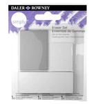 Daler-rowney Simply Eraser Set 3/PKG-KNEADED,GUM,AND Plastic/vinyl 5A0027QK-1G. Fixed Price $5.95.