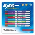 16 Count Expo Fine Tip Dry Erase Markers Assorted Vibrant Colors Low Odor. Fixed Price $27.39.