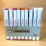 Copic Classic 36-COLOR Set Professional Alcohol-based Art New. Fixed Price $136.79.