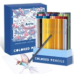Arrtx 72 Colored Pencils For Adult Coloring Drawing Blending Shading Sketchin.... Fixed Price $39.50.