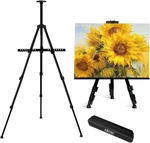 Aroic 1 Pack Art Painting Display Easel Stands,portable Adjustable Black. Fixed Price $30.93.