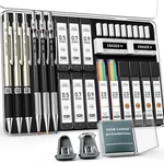 Four Candies 25PCS Mechanical Pencil Set With Case, 3PCS Metal Artist Lead. Fixed Price $18.79.