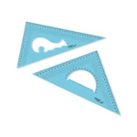 Pack Of Large Transparent Metric Triangle Ruler Set Square: 30 Cm (12 Inch).... Fixed Price $17.06.
