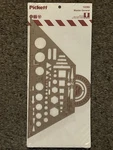 Chartpak General Purpose Template 1036I Pickett Brand New Factory Sealed. Fixed Price $84.99.