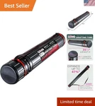 Large Poster Tube Telescoping Adjustable 30-1/4" To 47-3/4" Durable 4-7/8.... Fixed Price $49.59.