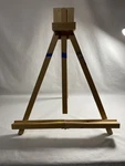 Conda 27" A-frame Easel Adjustable Beechwood Tripod Display Stand. Fixed Price $17.50.