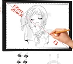 A3 Led Light Board Tracing Pad 16.6X12.6" For Diamond Painting Weeding Vinyl. Fixed Price $31.08.