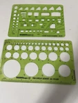 Set If 2 Template Designs 435 Senior Circles & TD444 House Plan Plumbing. Fixed Price $15.96.