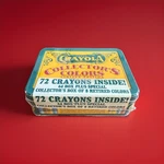1991 Sealed Binney & Smith Crayola Collector's Colors Limited Edition 72 Count. Fixed Price $17.99.