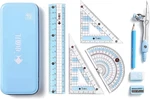 8 Pcs Compass/math Set For Students With Shatterproof Storage Box, Geometry. Fixed Price $12.93.
